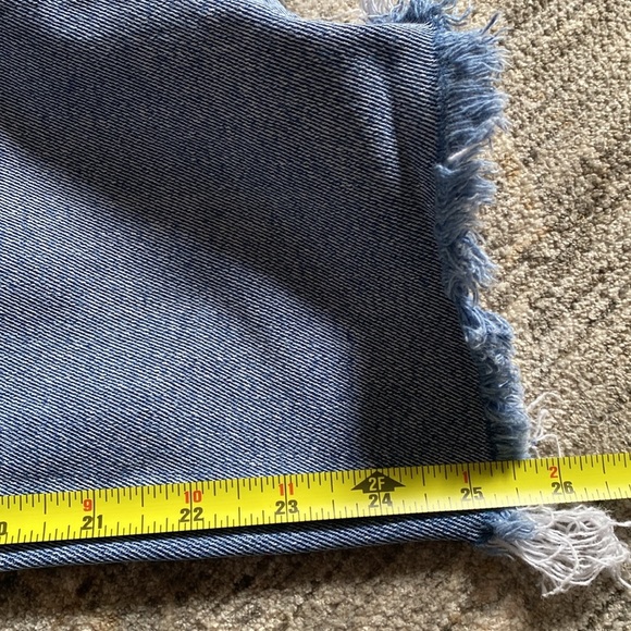 Driftwood Women's Meg Blue Jeans - size 28 - fray hem - Picture 9 of 9